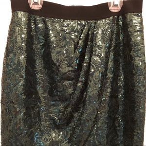 BCBG NWT Sequin Skirt, Size Small